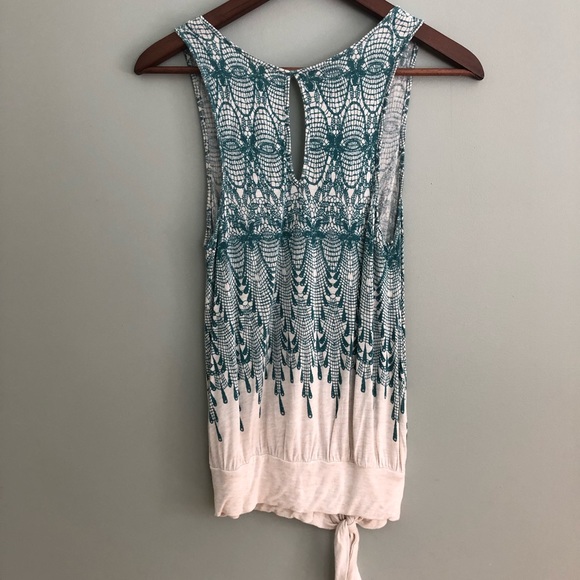 Anthropologie tie front tank top - Picture 2 of 3